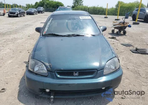 1998 Honda Civic Lx z USA, uszkodzony, nr VIN 1HGEJ6576WL013288